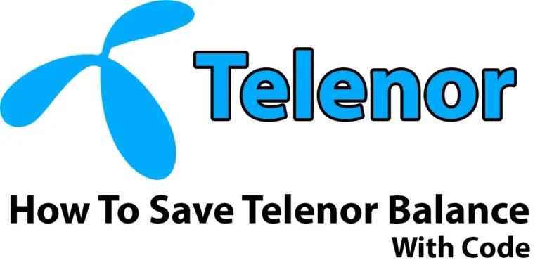 Telenor Balance Save Code When Data is on 2024 | Procedure & Charges