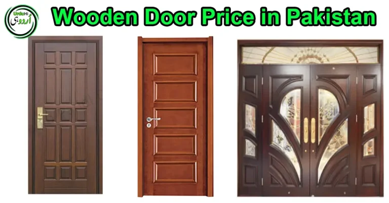 Wooden Door Price and Design in Pakistan 2024