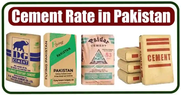 Cement Rate Today in Pakistan 9 May 2024